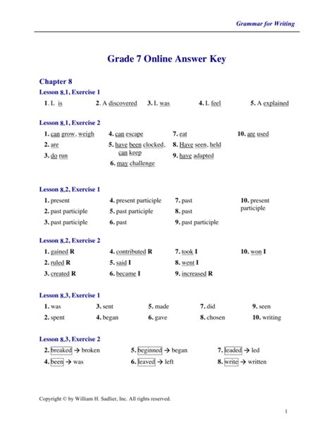 By simplifying complex grammar subjects, Daily Grammar is a great teaching tool for both public and home-schooled children,. . Daily grammar practice 7th grade answer key pdf